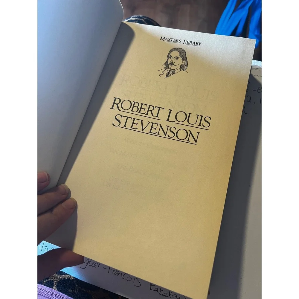 Amaranth Press Robert Louis Stevenson Book Brown‎ Red Excellent Bonded Leather